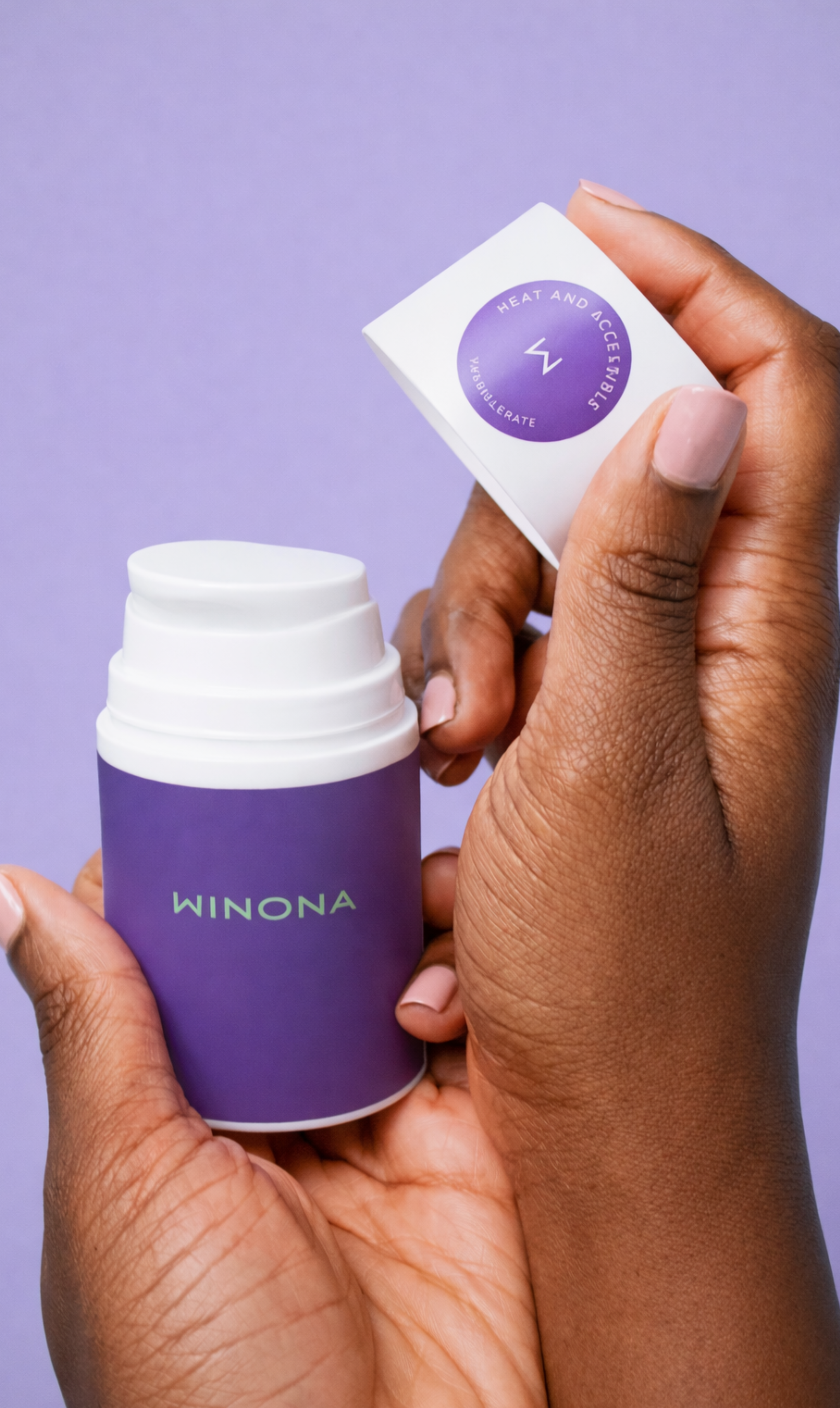 customer showing winona treatment